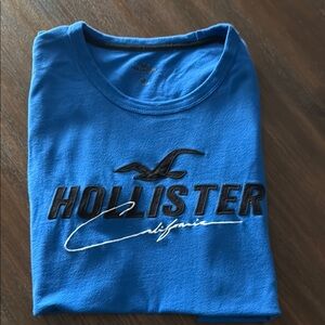 Hollister Blue Graphic Tee